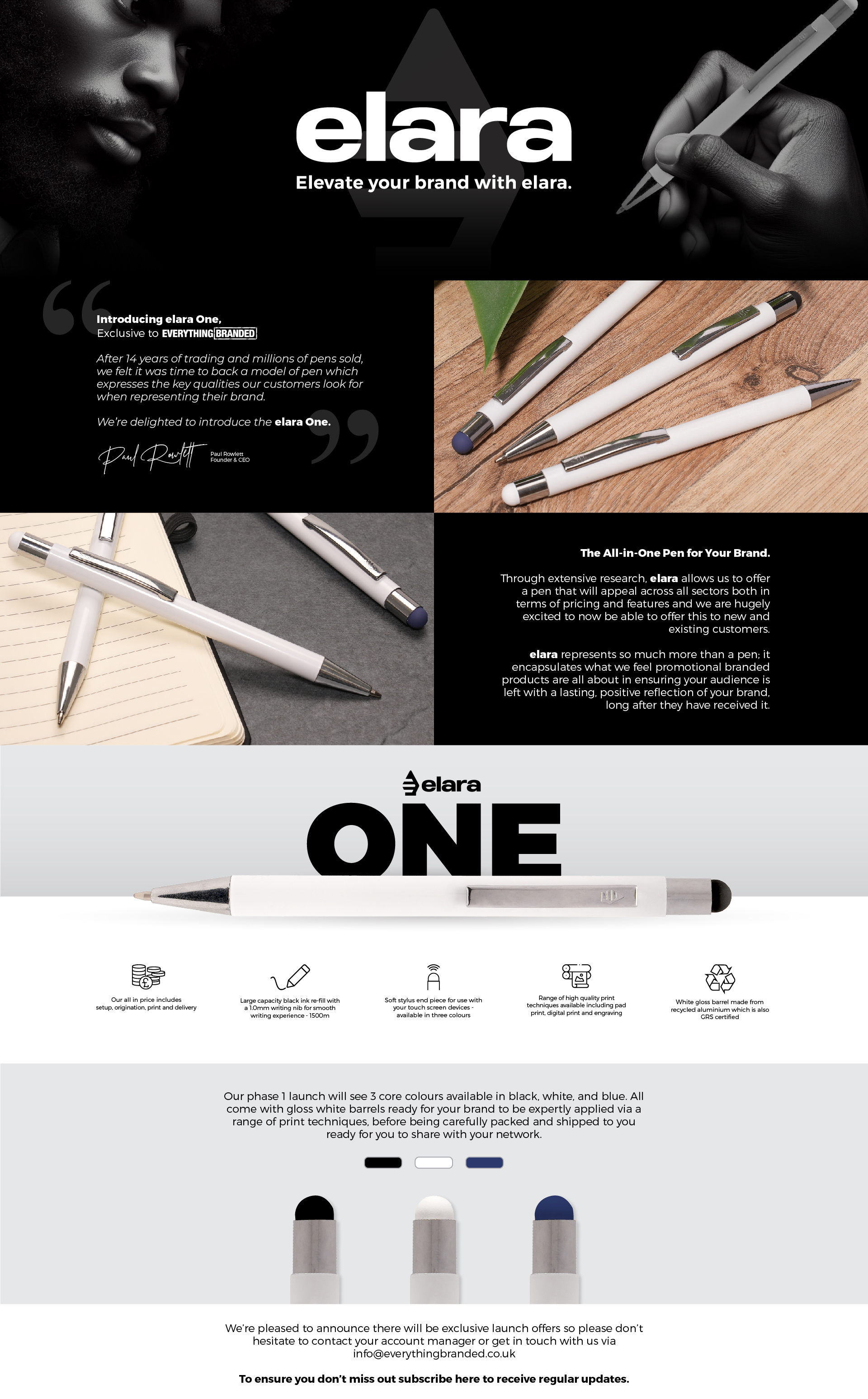 Elara - Simple. Clean. Affordable