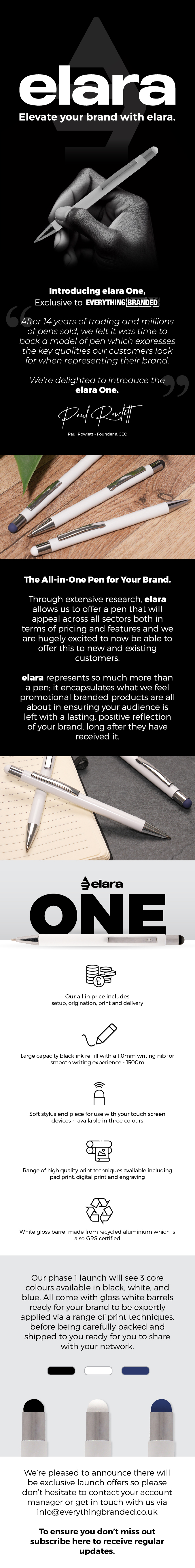 Elara - Simple. Clean. Affordable