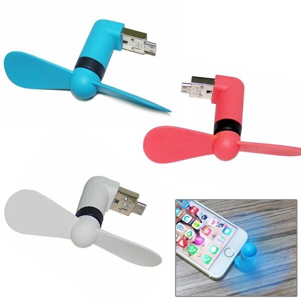Mini Fan Powered By Phone