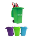 Trash Bin Pen Holder