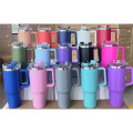 40oz Stainless Steel Tumbler w Straw