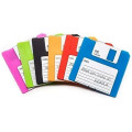 Silicone Floppy Disk Coaster