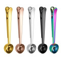 Stainless Steel Bag Clip With Spoon