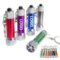 Portable LED Flashlight Keychain