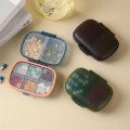 8 Compartments Portable Daily Pill Organizer