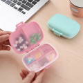 8 Compartments Wheat Straw Pill Organizer