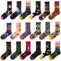 Custom Knit Jacquard Socks