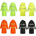 Safety Long Reflective Rain Coat