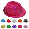 Led Luminous Jazz Hat