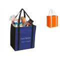 Custom Two-Tone Non-woven Little Grocery Tote