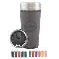 Stainless Tumbler with Leatherette Sleeve