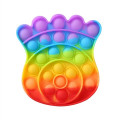 Bear's-paw Shape Push Bubble Fidget Sensory Toy