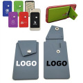 Credit Card Holder For Phone Back With Button