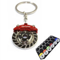 Racing Brake Disc Keychain