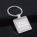 Square Metal Key Chain
