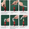Multi Functional Stainless Steel Wine Corkscrew