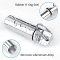Portable Pill Box Keychain