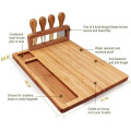 Bamboo Cheese Board Set