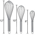 Stainless Steel Egg Whisk Medium