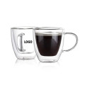 Double Wall Glass Mug 5.4 Ounces