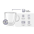 Double Wall Glass Mug 5.4 Ounces