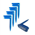 4 PCS Plastic Beach Towel Camping and Tent clip