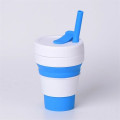 Collapsible Cup with Straw