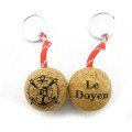 Cork Ball Floating Keychain