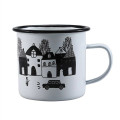Full Custom 12oz Enamel Mug