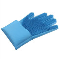 Silicone Gloves with Scrubber