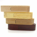 Wooden Swivel Flash Drive - 4GB