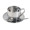 Stainless Steel Coffee Cup With Saucer