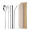 Stainless Steel Utensils with Case Set of 6