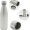Stainless Steel Tumbler Water Bottle w/ Safe Bottom Storage