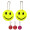 Reflective Safety Keychain Many Shapes