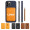 PU Leather Magnetic Wallet Case For Phone Back