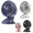 Rechargeable Desktop Fan With Clip