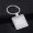 Square Metal Key Chain
