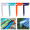 4 PCS Plastic Beach Towel Camping and Tent clip