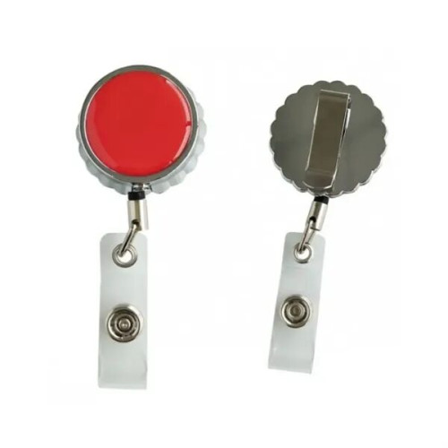 Bottle cap badge clip