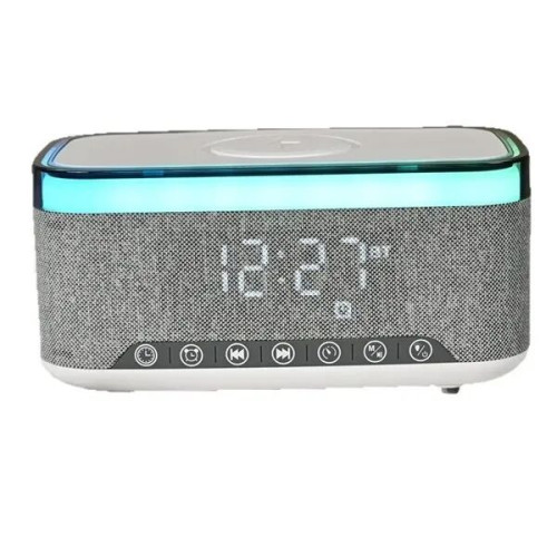 Light Up Speaker Charger Clock