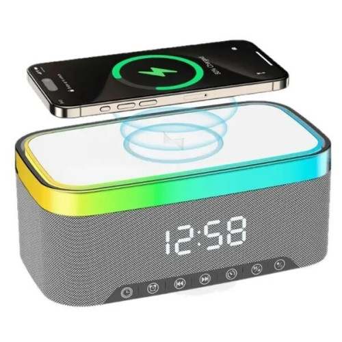 Light Up Speaker Charger Clock