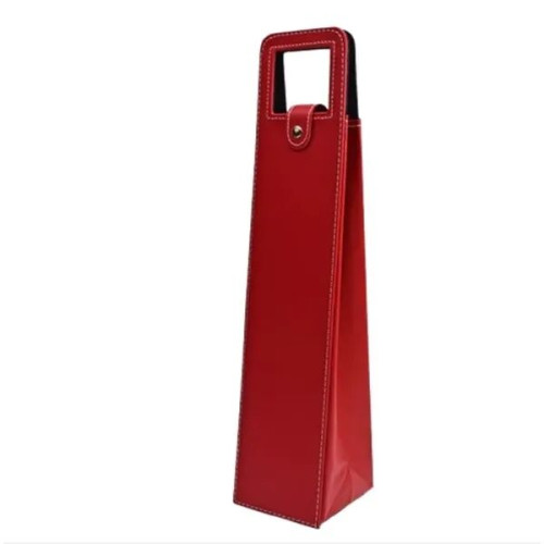 Leather Wine Bottle Bag