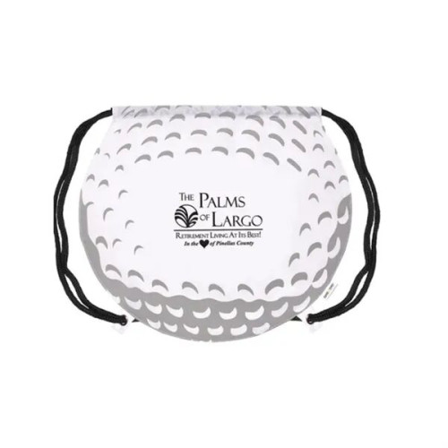 Golf Ball Drawstring Bag