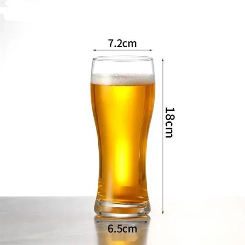 16 Oz Clear Glass Beer Cup