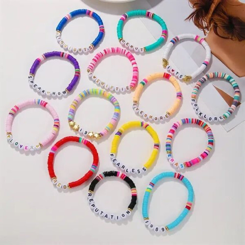 Rainbow Beaded Bracelet