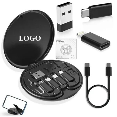 6-in-1 Multi-Function Data Cable Storage Set