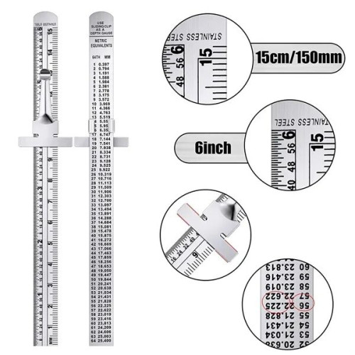 Stainless Steel Ruler