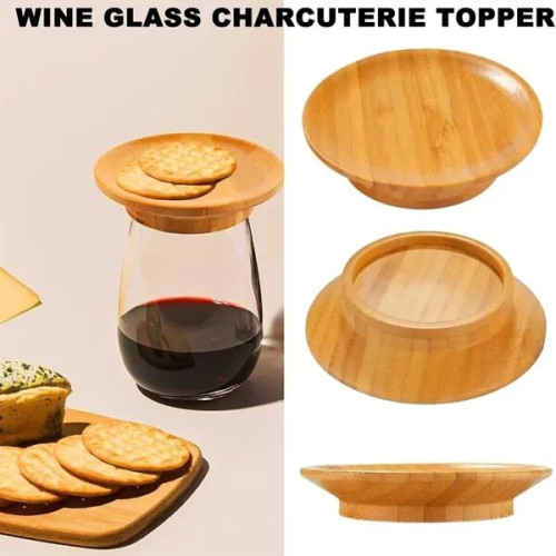 Wine Glass Charcuterie Topper