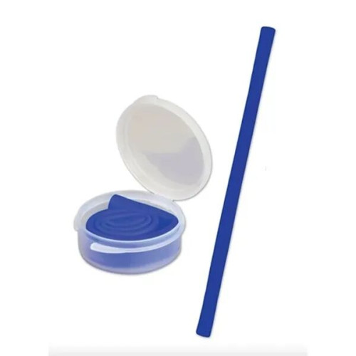Silicone Straw in case